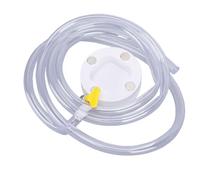 Oreilet Tuyau de Vidange Magnétique pour Climatiseur de Fenêtre, Tuyau de Vidange de Condensat de 6 Pieds avec Pince, Kit de Drainage de Climatisation de Fenêtre, Sortie de Support dans une Zone de