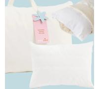 Oreiller ajustable en kapok pour dormir avec coton et rembourrage blanc