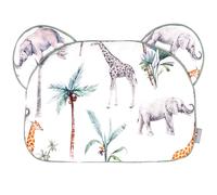 Oreiller Coussin Plat Réversible Safari, Vert, Gris, Blanc 25X35