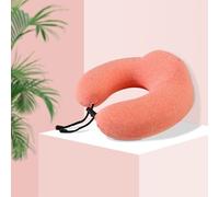 Oreiller De Camping En Mousse À Mémoire De Forme, Oreiller De Soutien Pour Le Cou, Appui-Tête, Voyage Avion, Accessoires Confortables Pour Dormir