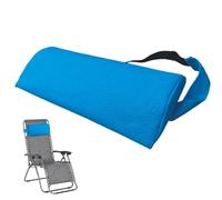 Oreiller De Chaise Longue Exterieur, Coussin Tete pour Chaise Longue De Jardin, Coussin Appuie Tête Amovible, Appuie Tete Fauteuil Ergonomique, Coussin Repose Tete transats avec Élastique Réglable