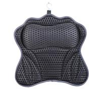 Oreiller de cou ergonomique pour baignoire avec 6 ventouses puissantes, forme de papillon profilé à séchage rapide, accessoires de spas, oreiller de baignoire, contour papillon