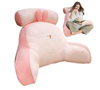 Oreiller de lit - Repose-coin assis pour le soutien du dos | Oreiller de bras de chaise de lit portable avec oreiller de cou moelleux détachable pour la lecture au sol, canapé, de repos, livres