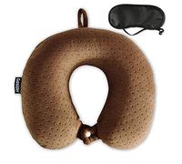 Oreiller de voyage en mousse à mémoire de forme Oreiller de voyage confortable en forme de U Soutien du cou et de la tête pour soulager la fatigue Oreiller cou pour avions, trains, voitures autonomes