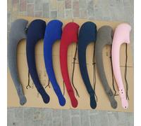 Oreiller de voyage gonflable avec support de cou, indispensable pour des vols long-courriers confortables pendant la rentrée scolaire. C'est un accessoire de sommeil et un appui-tête de siège de voitu