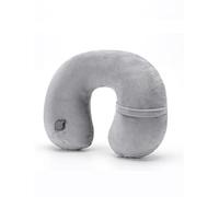 Oreiller de Voyage Gonflable Coussin de Cou pour Avion - Oreillers de Soutien pour la tête et Le Cou Portables compacts en vol, Coussin pour Appui-tête en Forme de U - Système de valve mis à jour