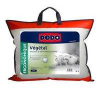 Oreiller DODO ergonomique à mémoire de forme - 45x70 cm - VEGETAL Blanc G