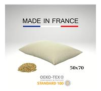 Oreiller en balles d'épeautre bio 50x70