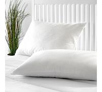 Oreiller en duvet - Fermeté moyenne-élevée - Housse en coton - 60x40 cm