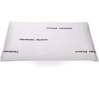 Oreiller en mousse à mémoire de forme modèle carbone perforé, adaptabilité maximale, blanc 1 uni - 60 cm
