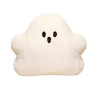 Oreiller fantôme Halloween, oreiller fantôme mignon - Dessin animé Halloween fantôme en peluche coussins - Peluche confortable en flanelle de lait, coussin doux de décoration pour la maison, po
