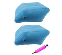 Oreiller Gonflable En Pvc Pour Jambes, Repose Pied, Doux, Confortable, Léger, Coussin De Genou Pour La Maison, Le Bureau Et Les Voyages