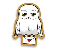 Herding Coussin Contour Harry Potter Hedwig, env. 36 x 24 x 5 cm, polyester, coussin moulé, Twin, Blanc avec Motif Hibou