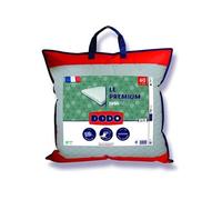 Oreiller Le Premium Dodo - 60x60 Cm - Mémoire De Forme - Taie Déhoussable Blanc