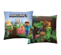Oreiller - Minecraft - 40x40 cm - Multicolore - Décoratif - Intérieur