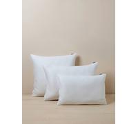 Oreiller moelleux déhoussable blanc 60X60