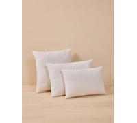 Oreiller moelleux et son enveloppe coton bio* blanc 40X60