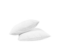 Oreiller - MORTREUX - Lot de 2 - 65 x 65 cm - 700 grs/m² - Anti acariens - Coton