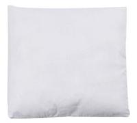 Oreiller rembourré, dim. 25x25 cm, blanc, rembourrage 100 gr polyester , 1pièce Blanc G