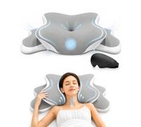 Oreiller SOYA 3.0 Ergonomique Mémoire De Forme,SOYA Paris Oreiller 3.0，D | Oreiller Japonais Soya 3.0 Cervical à Coussin Double Hauteur Pour Dormir Sur Le Côté, Sur Le Dos Et Sur Le Ventre