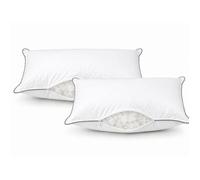 Oreiller X2 - MORTREUX - Hotel prestige - 50 x 70 cm - Ferme - Lot de 2
