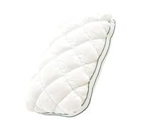 Oreillers de lit - Coussin de collation, 1 traversin en peluche pour la maison, la chambre à coucher, accessoire de couchage fantaisie avec rembourrage doux, décoration de chambre, appui-tête