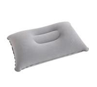 Oreillers gonflables - Coussins gonflables de pour camping, coussin doux compact et portable, 38 cm x 24 cm + support ergonomique, flocage en PVC - pour siège, lit, voiture et avion