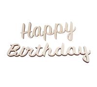 ORFOFE 1 Ensemble Autocollant Mural Happy Birthday Décoration Pour Fête Anniversaire Lettres à Suspendre Décorations Murales Pour Célébrations Ambiance