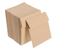ORFOFE 100 Enveloppes en Papier Kraft Kaki Petites et Pratiques, Style Simple et Belle, Pouvant être Écrites, pour Pièces ou Notes, Lot de 100