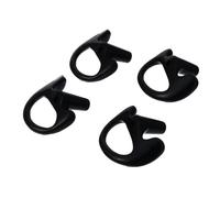 ORFOFE 2 Paires Embouts en Silicone Souples pour Oreillette à Tube Acoustique, Confortables et Légers, Compatibles Casque Radio Bidirectionnel, pour Radioamateur