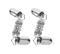 ORFOFE 2pièces Lot de Pinces à Cardigan Pince pour Cape et Châle Broche pour Ourlet de Robe et Pull