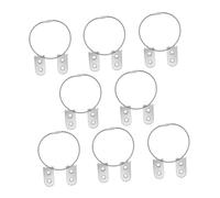 ORFOFE 8 Pièces Kit Ancrages Anti-basculement Meubles Métal avec Équerres pour Fixation Sécurisée Commodes Armoires et Bibliothèques Accessoires Indispensables pour Sécuriser la Chambre