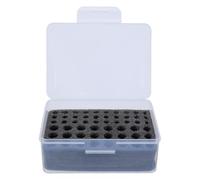 ORFOFE Boîte de Gestion de Piles empilable en PP avec Compartiments Multiples pour Piles AAA et AA, Rangement Pratique pour télécommandes et Lampes de Poche