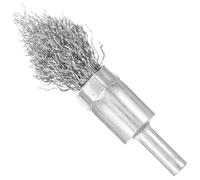 ORFOFE Brosse Métallique Résistante à Rouille Forme Pagode Argentée en Acier Inoxydable Résistante à Rouille pour Nettoyage et Polissage des Surfaces Délicates