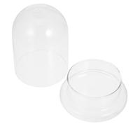ORFOFE Cloche en Verre Décorative Base Lisse, Jardinière en Mousse pour DIY, Bouteille de Paysage Micro Flacon, Design Résistant Déformation, pour Décoration Intérieure
