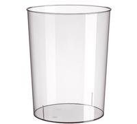 ORFOFE Poubelle à Papier de Bureau en Plastique Solide Grosse Ouverture, Design Simple et Moderne, Adaptée pour Bureau et École, Multifonctionnelle et Pratique
