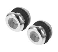 ORFOFE Support de vaporisateur pour bac à shampoing 2 pièces en plastique noir, installation simple, adapté lit de shampooing en salon