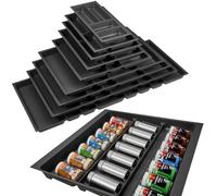 ORGA-BOX 2 Range-épices Profondeur : 461 x Largeur : 509 mm anthracite avec structure Canvas pour tiroir Nobilia/Noblessa de 60 mm jusqu'à 07/2012