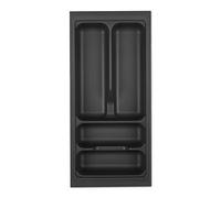 ORGA-BOX I Range-couverts 219 x 473 gris lave avec structure perlée pour Tandembox Antaro/Intivo et ModernBox dans l'armoire de 30 cm tiroirs