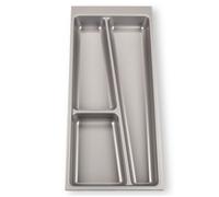 ORGA-BOX II Range-couverts pour Noblessa tiroir de 30 cm jusqu'à 072012 462 x 205 mm gris argenté