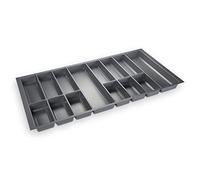 ORGA-BOX® IV UNIVERSAL Bac à couverts (473,5 x 926 mm) Gris Argenté Longueur Tiroir 100 cm Découper Possible