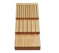 ORGA-BOX Range-couteaux en bambou pour porte-couverts à partir d'une largeur d'armoire de 600 mm Bloc à couteaux