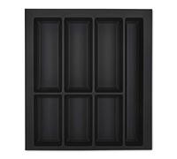 ORGA-BOX VII Design Insert à couverts tiroir noir 426 x 474 mm pour cuisines Siematic Schüller Beeck et bien plus encore. avec corps des années 50