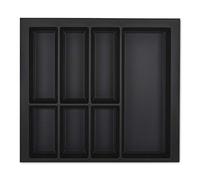 ORGA-BOX VII Design Range-couverts noir 526 x 474 mm pour couverts Schüller KH Schröder et bien plus encore. avec corps des années 60