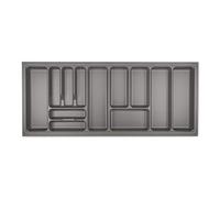 ORGA-BOX VIII Range-couverts 1111 x 480 mm Champagne avec structure perlée pour armoires de 120 dans Häcker Cuisines Range-couverts