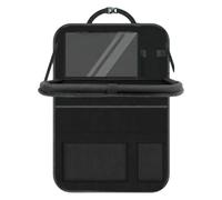 Organisateur Arrière Tapis Anti-Coups Imperméable Support Tablette | Sac de rangement dossier auto Plateau repas pliable pour road trip camping-car berline SUV