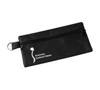 Organisateur d ' équipement de dépistage, porte-outils en toile avec fermeture éclair pour le rangement de bureau, de transport mobile, pochette pour compteur de scoliose, organisateur d ' outils