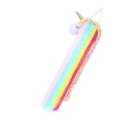 Organisateur de Bandeau et Pinces Cheveux, Rangement Mural Garçon Fille | Corde Coton et Laine, Style Moderne, Gain de Place, pour Clips et Scrunchies, Déco Chambre