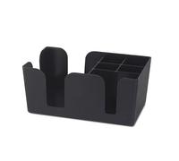 Organisateur de bar - 6 compartiments - Fabriqué en ABS - Sans BPA - Idéal pour les serviettes, pailles et décorations pour cocktail. Hostelnovo