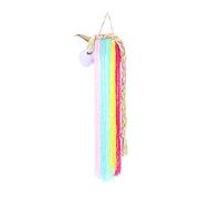 Organisateur de Barrettes à Suspendre en Laine et Corde Coton pour Clips | Bandeaux et Mini Nœuds, Modèle Mural Décoratif, Style Moderne Simple, pour Chambres D’garçon et Filles